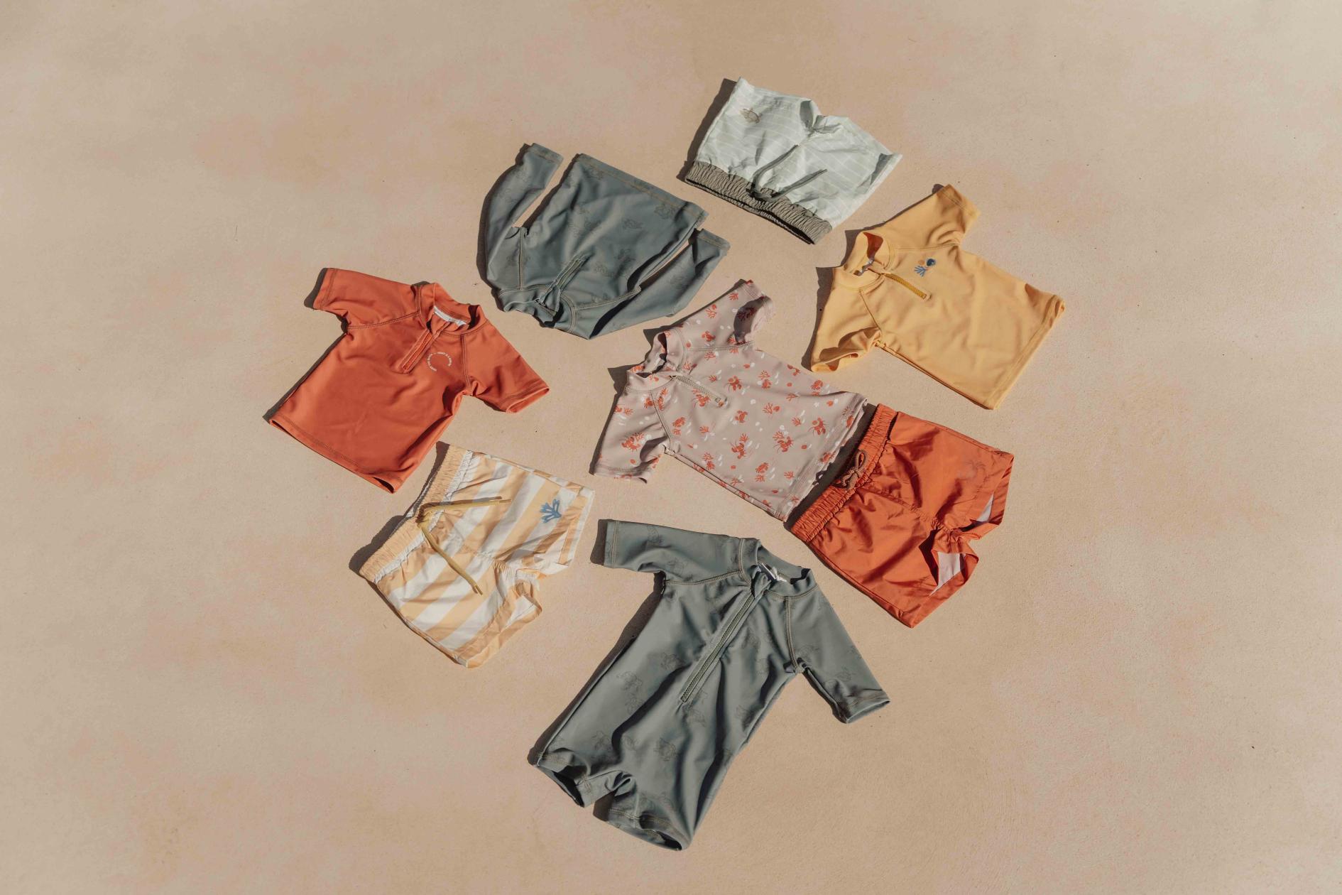 Swim shirt Little Dutch red