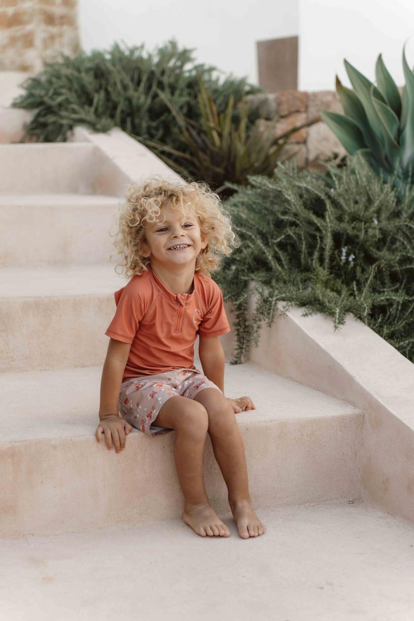 Swim shirt Little Dutch red