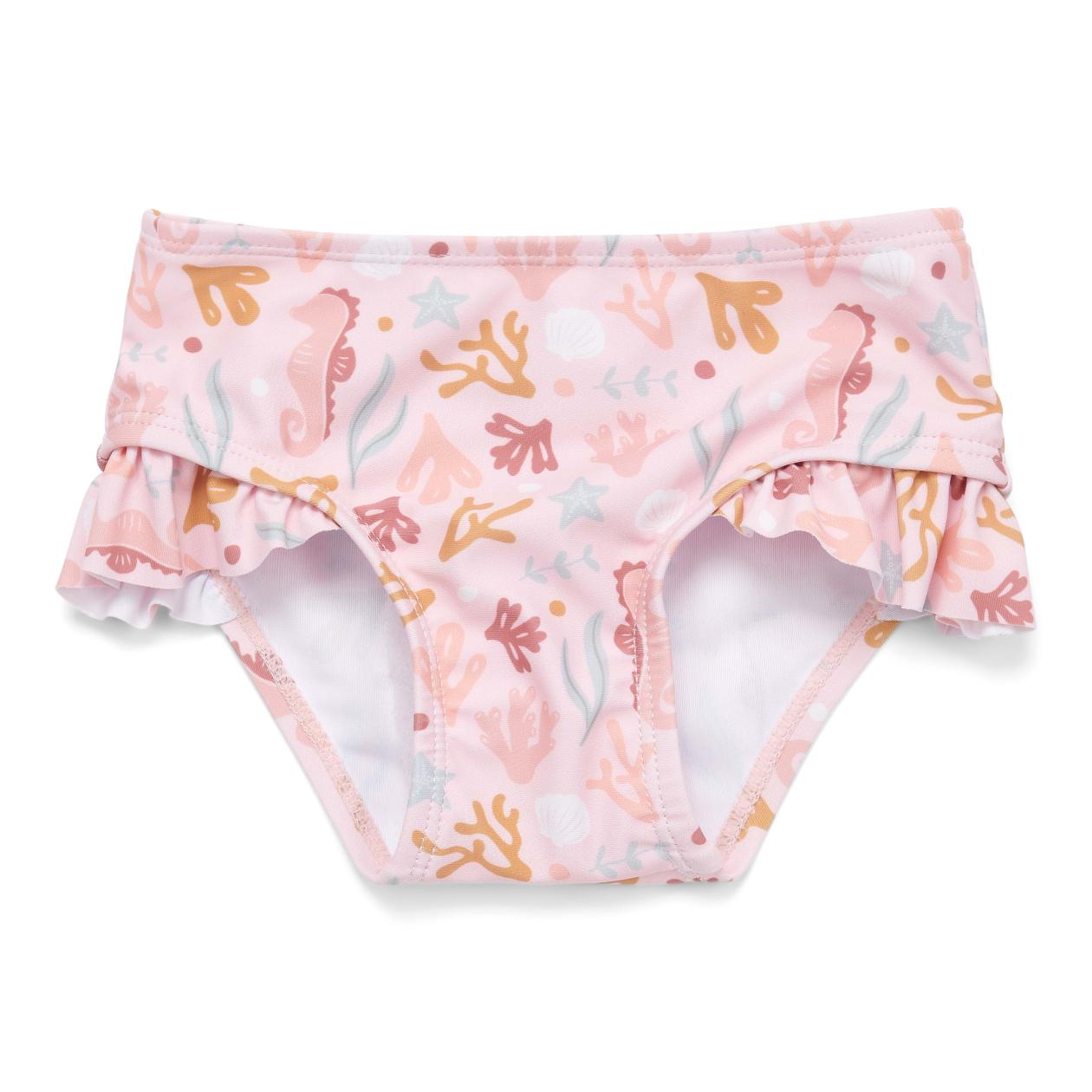 Bikini short Little Dutch coral sea