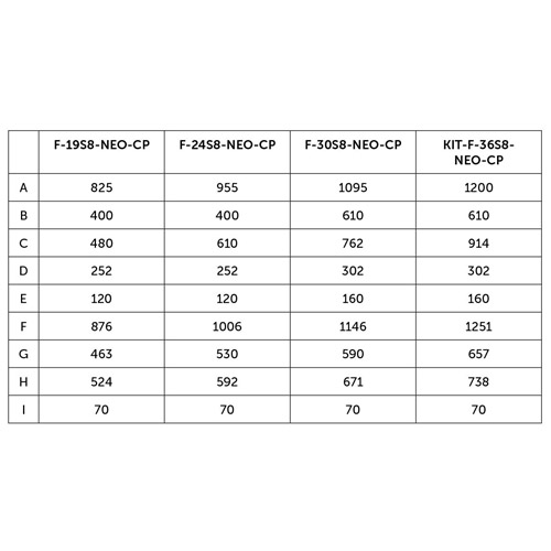 Triton Neo Clearpro filtre montage latéral 8,5 m³/h 